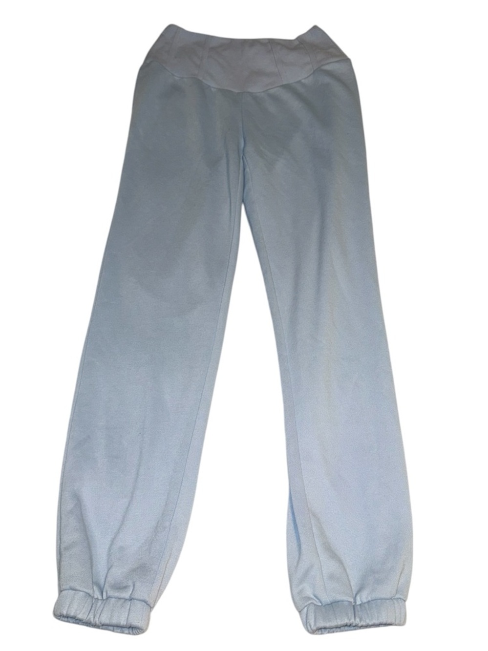 Fashion Nova Light Blue Lounge Pants Joggers Tapered Leg Size Small